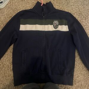 Lucky Brand Dark Jacket with Embroidered Details